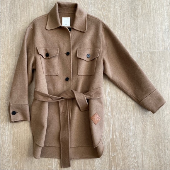 SANDRO overshirt coat! Size 36! New, NWT - Picture 2 of 13